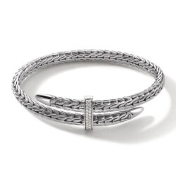 Kami Chain Band Ring, Sterling Silver - Image 3