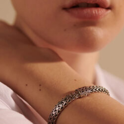 Kami Chain Band Ring, Sterling Silver - Image 6